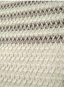 Resim Pamuklu Kaymaz Hasır Dokuma Maxi Kolları Kapatan Koltuk Örtüsü 180x310 - Krem Kahve Yeni Krem Kahve 