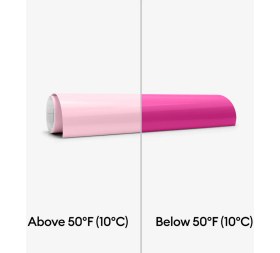 Resim Crıcut 2009584 Soğuk Aktif Renk Değiştiren Kalıcı Vinil Pembe 30X60CM 