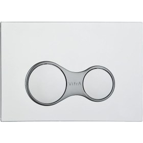 Resim VitrA Sirius Kumanda Paneli Parlak Krom - Mat Krom 740-0480 