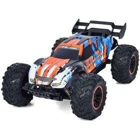 Resim Uzaktan Kumandalı 40 Cm Şarjlı Dev Off Road Araba 2.4ghz Rc Arazi Aracı Çok Renkli 