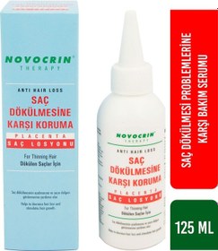 Resim Novocrin Placenta Saç Dökülmelerine Karşı Losyon 125 ML 