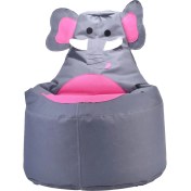 Resim Bambi Toys Fil Figürlü Armut Koltuk 67 x 60 x 25 cm 
