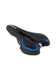Resim Sarissa Jel Rahat Yumuşak Konforlu Geniş Bisiklet Selesi Bisiklet Koltuğu Koltuk Mavi Jelli Sele 