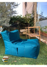 Resim Xxl Sedir Armut Koltuk Turkuaz 