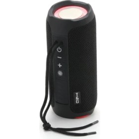 Resim Yue Store TG227 LED Açık Taşınabilir Kablosuz Bluetooth Hoparlör (Black) (Yurt Dışından) 