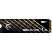 Resim MSI SSD SPATIUM M470 PRO PCIE 4.0 NVME M.2 1TB R:6000 W:4500 