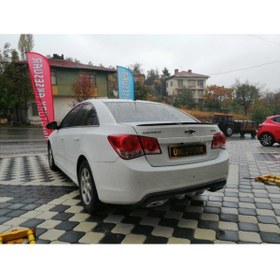 Resim CARPİ Chevrolet Cruze Bagaj Üstü Spoiler - Spoyler Piano Black 