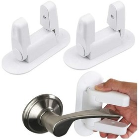 Resim Nt Kapı Ve Pencere Kolları İçin 2'li Çocuk Güvenlik Kilidi 