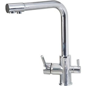 Resim Polisu Arıtmalı Eviye Bataryası Gümüş 