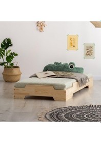 Resim Markaawm Markaawm Viva Montessori Ahşap Çocuk Yatak 