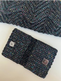 Resim Raban Handmade NOVA El Örgüsü Clutch Çanta & Cüzdan Seti 
