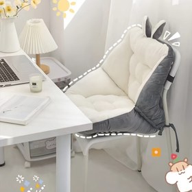 Resim Ofis Sandalyesi Yastığı Uzun Oturma İçin - Entegre Koltuk ve Sandalye Yastığı, Kalınlaştırılmış Tasarım, Süper Yumuşak, Kaymaz, Ev ve Ofis Kullanımı İçin Katlanabilir, Sandalye Yastıkları 