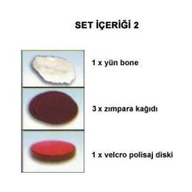Resim Mestore Nikon N 33995 Polisaj Seti 125 mm 9 Parça - 8695348339954 