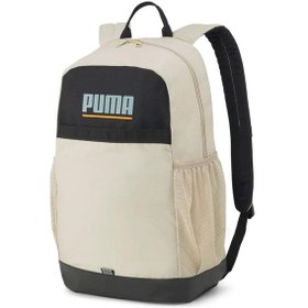 Resim Puma Plus Backpack Bej Unisex Yetişkin Genç Günlük Sırt Çantası 07961504 