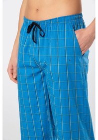 Resim Cacharel Erkek Dokuma Pijama Tek Alt 2240/mavi 3 Çok Renkli 