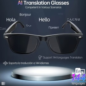 Resim Coiusor'un En Son AI Çeviri Akıllı Gözlükleri, AI Asistanı, Gelişmiş Çeviri Özellikleri, Kablosuz Arama, Müzik Çalma Özellikleri ile Donatılmıştır. 100'den Fazla Dilde Çeviri Desteği Sağlar, Yüksek Çözünürlüklü Kulaklıklar İçerir, Stereo Çift Hoparlörler ve Dokunmatik Arayüz ile Donatılmıştır, Herkes İçin İdeal Hediye Olarak Görünür. Ayrıca, Bir Dizi Mobil Cihazla Bağlantı Kurabilir. 