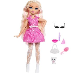 Resim Hype Store Sarı Saçlı ve Eklemleri Bükülebilen Besties 'malibu' Bebek ve Aksesuarları, Makyaj Temalı Oyuncaklar, JKP50 