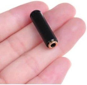 Resim Alkatronik 3.5mm Dişi Ses Soket Kutusu 4 Tel Kutuplu Aluminyum Jack Altın Kaplama Stereo Kulaklık 