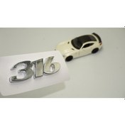 Resim Sprinter 316 Bagaj 3M 3D ABS Yazı Logo Amblem ORJİNAL ÜRÜN AYNI GÜN ÜCRETSİZ KARGO