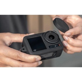Resim Mettzchrom Dji Osmo Action 3 Dji Osmo Action 4 uyumlu Silikon kılıf Koruma Kılıfı soft case 