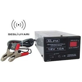 Resim Best-12V 6A Otomatik Akü Şarj - Şarj Akımı ve Doluluk Göstergeli 