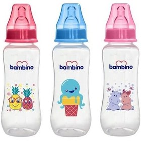 Resim Bambino Standart PP Biberon 250 ML B019 