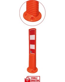 Resim 22066 Ub R Esnek Yön Ayırıcı Delinatör 75 Cm Reflektörlü Trafik Güvenlik Ekipmanı 
