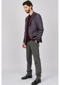 Resim Yünsa Erkek Ekoseli Spor Yün Ceket 2661000 Bordo(531445841) Bordo 