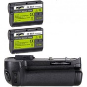 Resim Nikon D7200, D7100 İçin Ayex AX-D7100 Battery Grip + 2 Adet EN-EL15B Batarya 
