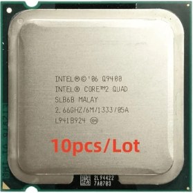 Resim Lidyahan Store Core 2 Quad Q9400 2.6 Ghz Used Quad-Core Quad-Thread Cpu Processor 6m 95W Lga 775 10PCS/LOT 