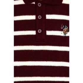 Resim U.s. Polo Assn. Erkek Çocuk Bordo Kazak /triko 50315627-VR014 