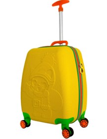 Resim Tucklebery Gezgin Çocuk Valiz - Sarı - Sarı / Standart 