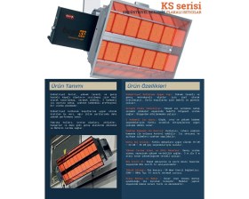 Resim Bugass Ks - 18 Serisi - Endüstriyel Seramik Radyant Isıtıcı 