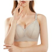 Resim Mufunye Kadın Emzirme Sütyeni, Ön Ve Arka Kapanma, Çelikli Olmayan İnce Dolgulu, Tam Kapak, Ayarlanabilir Askı, Hamile Ve Postpartum İç Giyim 