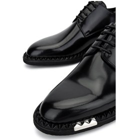 Resim Tamer Tanca Erkek Hakiki Deri Siyah Açma Klasik Ayakkabı 183 43202 Erk Ayk Y25 Sıyah Acma Siyah 