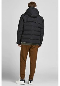 Resim Jack & Jones Erkek Jcotarwin Puffer Şişme Mont 63412225287 Siyah 