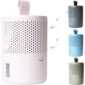Resim Duo Nem Emici 590G Torba — Yatak Odası Için Nem Alma Cihazı, Elektriksiz ve Pil Gerektirmeyen Ev Için Nem Alma Cihazları, 90 Güne Kadar Ev Için Hava Temizleyici Koku Giderici, 15,3 M² 