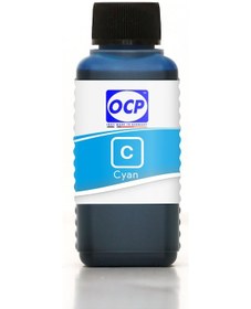 Resim OCP Canon Tanklı Yazıcı Uyumlu EKONOMİK Mürekkep 100ml C Cyan Mavi Dye 