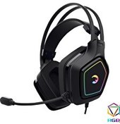Resim Gamepower MF911GMP102 Mihawk 7.1 RGB Siyah Oyuncu Kulaklığı 