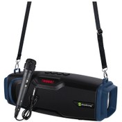 Resim NewRixing NR6012M Kablosuz Bluetooth Hoparlör + 1 Mikrofonlu 