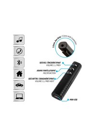 Resim Aux Bluetooth Kit Ses Ayarlı 