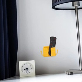 Resim Aklow akyoleticaret aklow Duvar Tipi Yapışkanlı Kablo Tutuculu Telefon,Kumanda Tutucu Plastik Aparat 