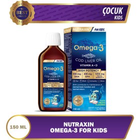 Resim Nutraxin Omega 3 Şurup Karışık Meyve Aromalı 150 ml 