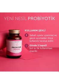 Resim Probiome-femme Probiyotik Ve Prebiyotik İçeren Takviye Edici Gıda 60 Kapsül 