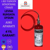 Resim 1 kg Pano Içi Yangın Tüpü 