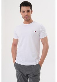 Resim Mecit 4000 Beyaz Füme Erkek Büyük Beden Pijama Takımı Füme 