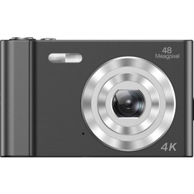 Resim Andoer-2 4k Dijital Kamera Video Kamera 48mp 2,4 İnç Siyah Siyah 
