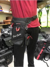 Resim DOT CYCLE Motosiklet Suya Dayanıklı Fermuar Cepli Bacak Çantası 