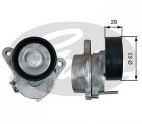 Resim Audi A3 2014 - 2017 1.6 TDI CLH Şarz Gergisi Gates 04L903315A 