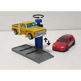 Resim FMK HOBBY 1:64 Ölçek Lift (Hotwheels Matchbox Mini Gt) 